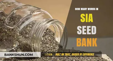 Exploring the Extensive Vocabulary of Sia's Seed Bank Initiative