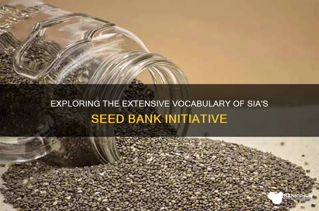 how many words in sia seed bank