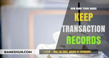 How Long Do Banks Retain Your Transaction History Records?