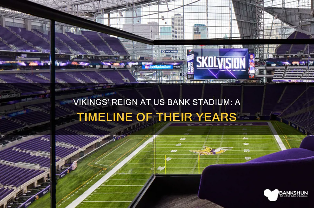 how many years vikings on us bank