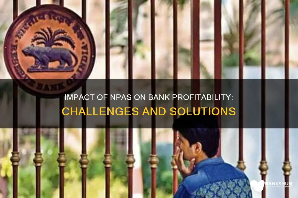 how npa affects the profitability of bank
