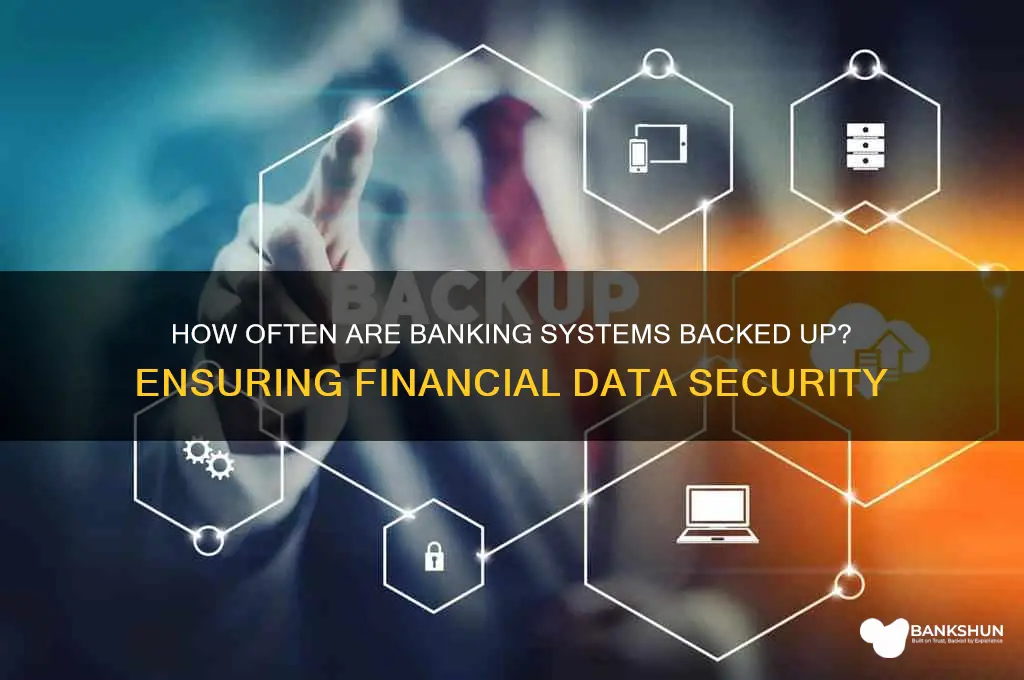 how often are banking systems backed up