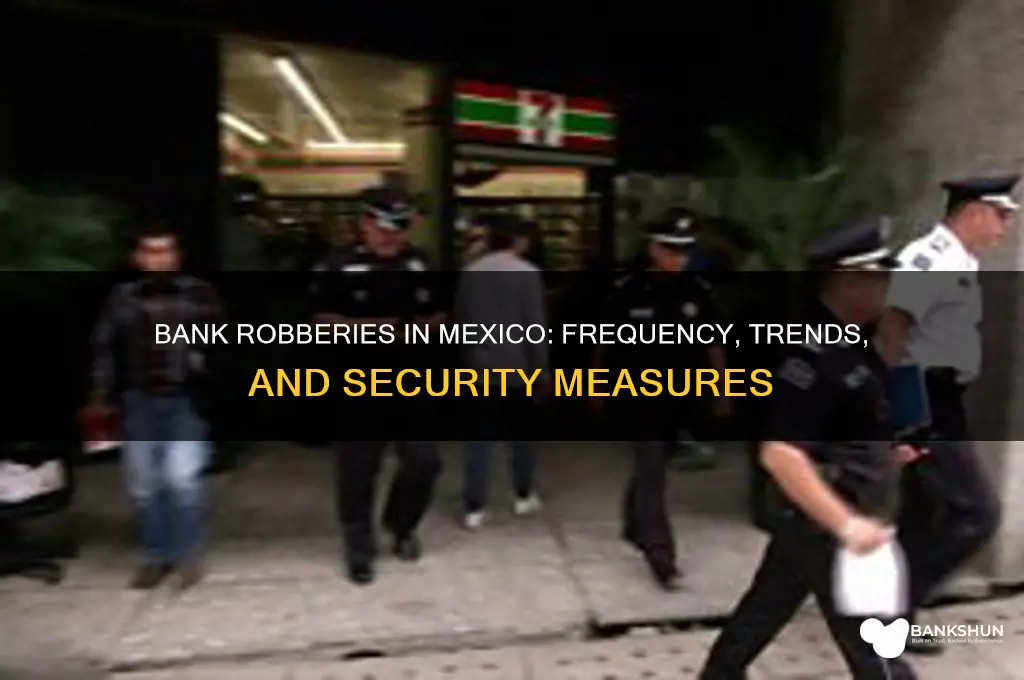 how often are banks robbed in mexico
