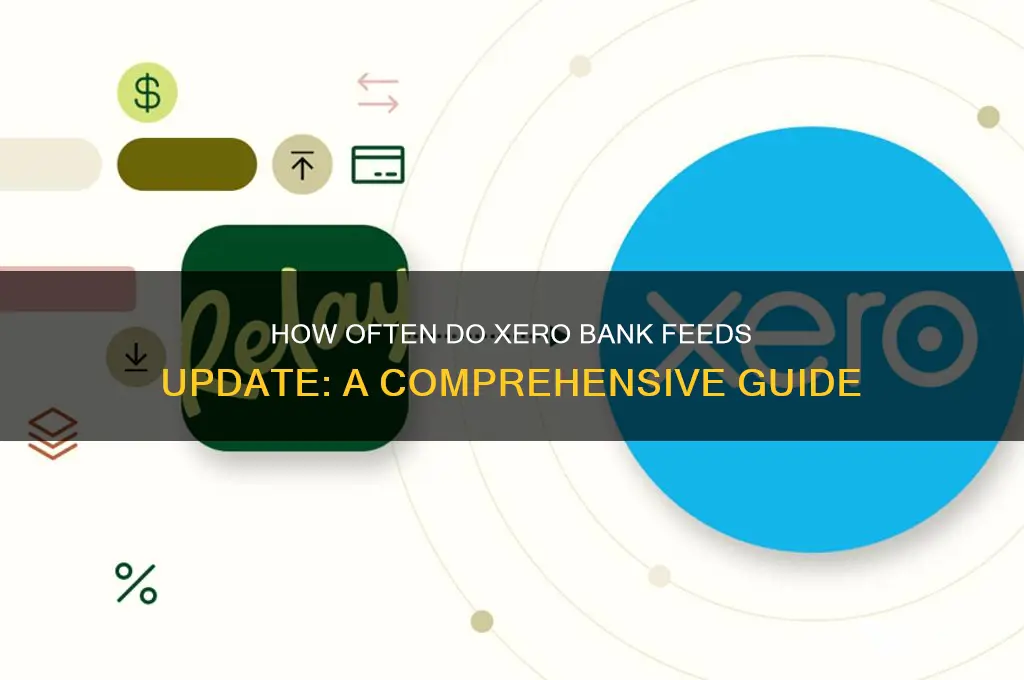 how often do xero bank feeds update