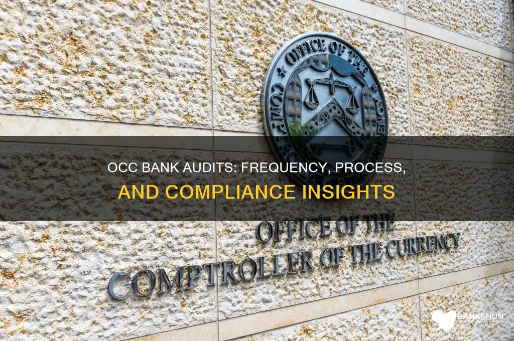 how often does the occ audit banks