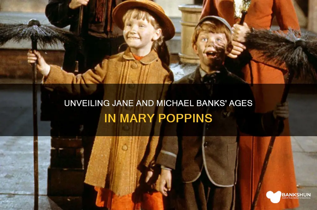how old are jane and michael banks