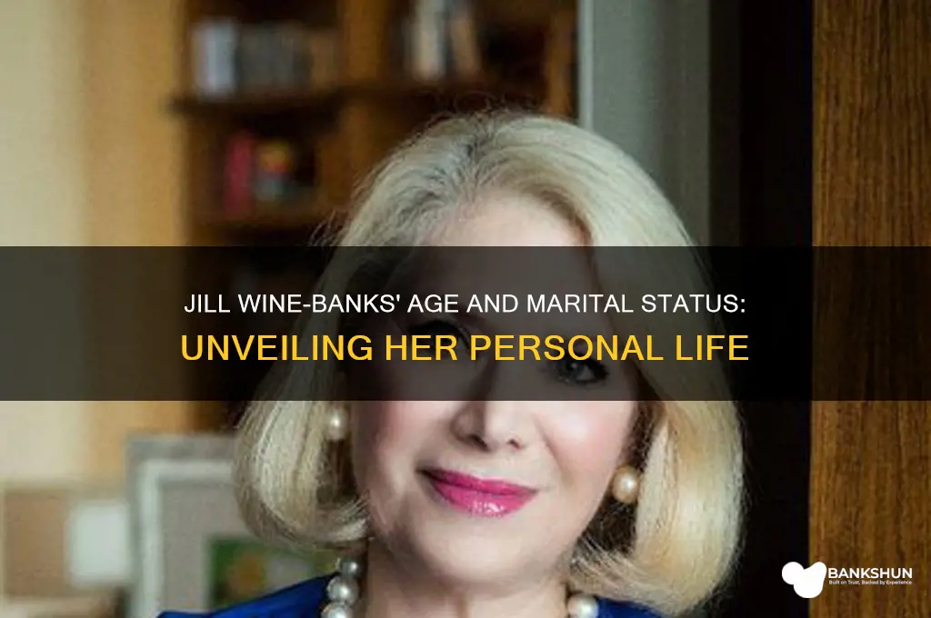 how old is jill wine banks married