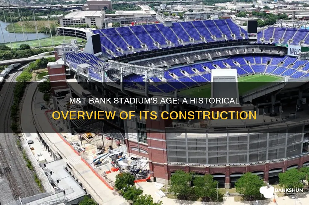 how old is m&t bank stadium