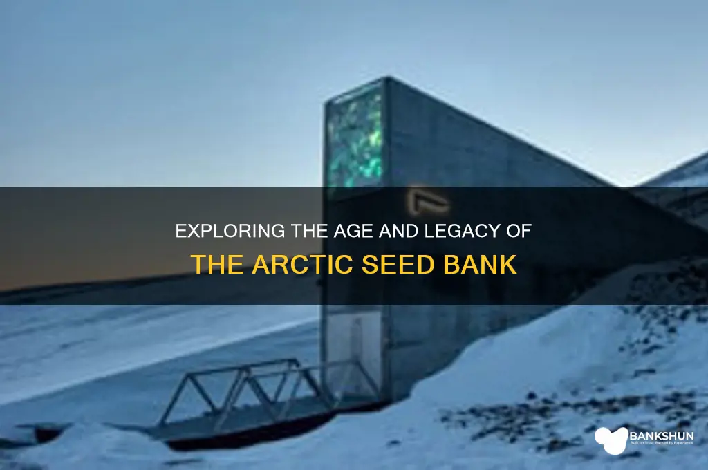 how old is the artic seed bank