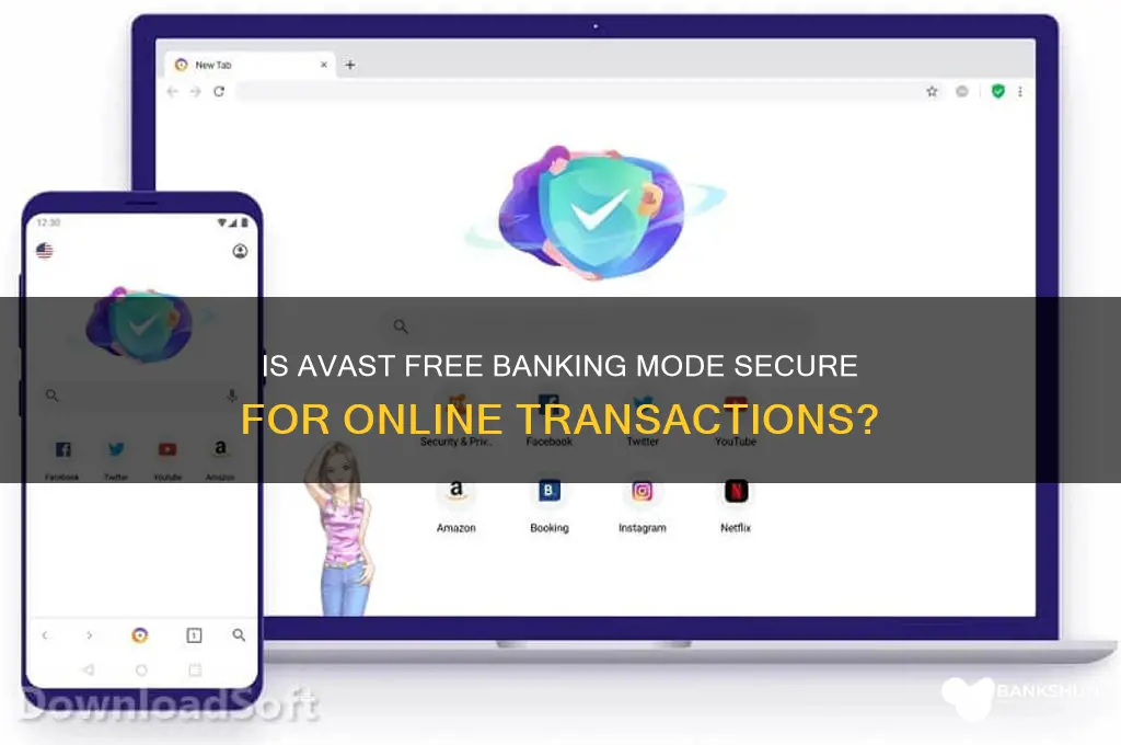 how safe is avast free banking mode