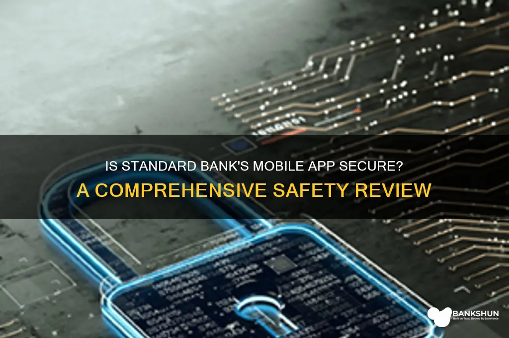 how safe is the standard bank app