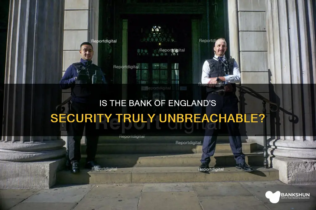 how secure is the bank of england