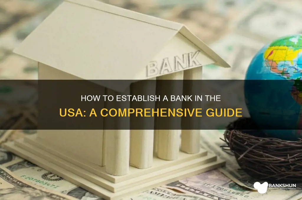 how set up a bank in usa