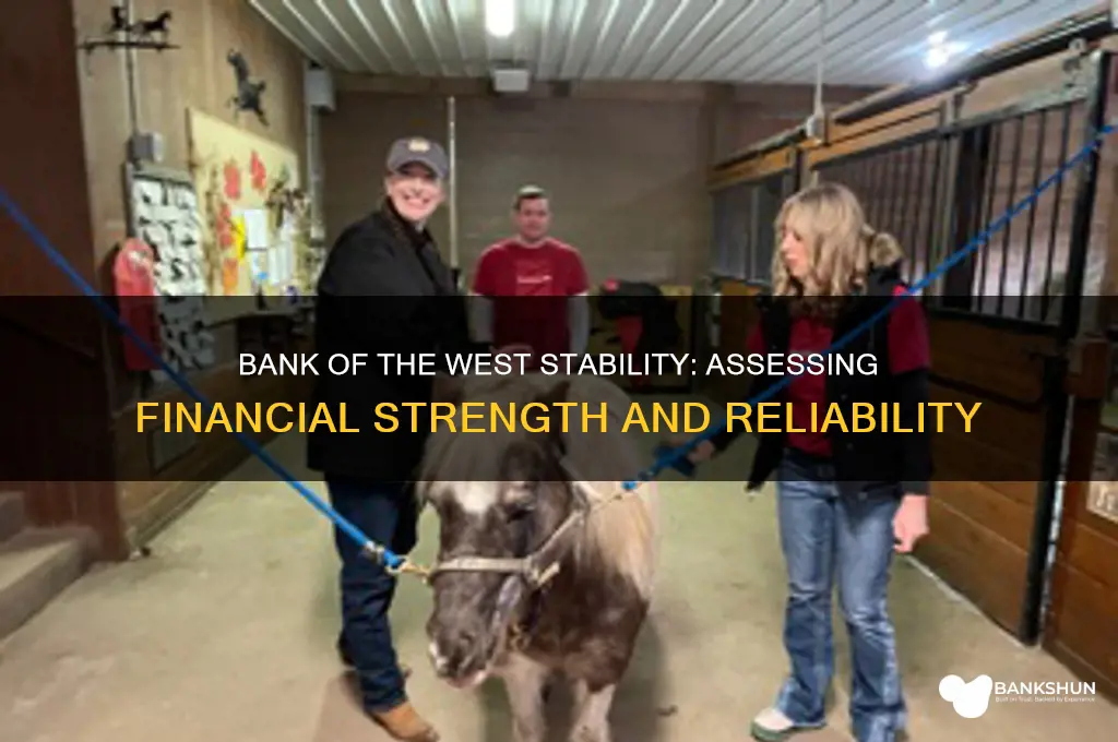 how stable is bank of the west