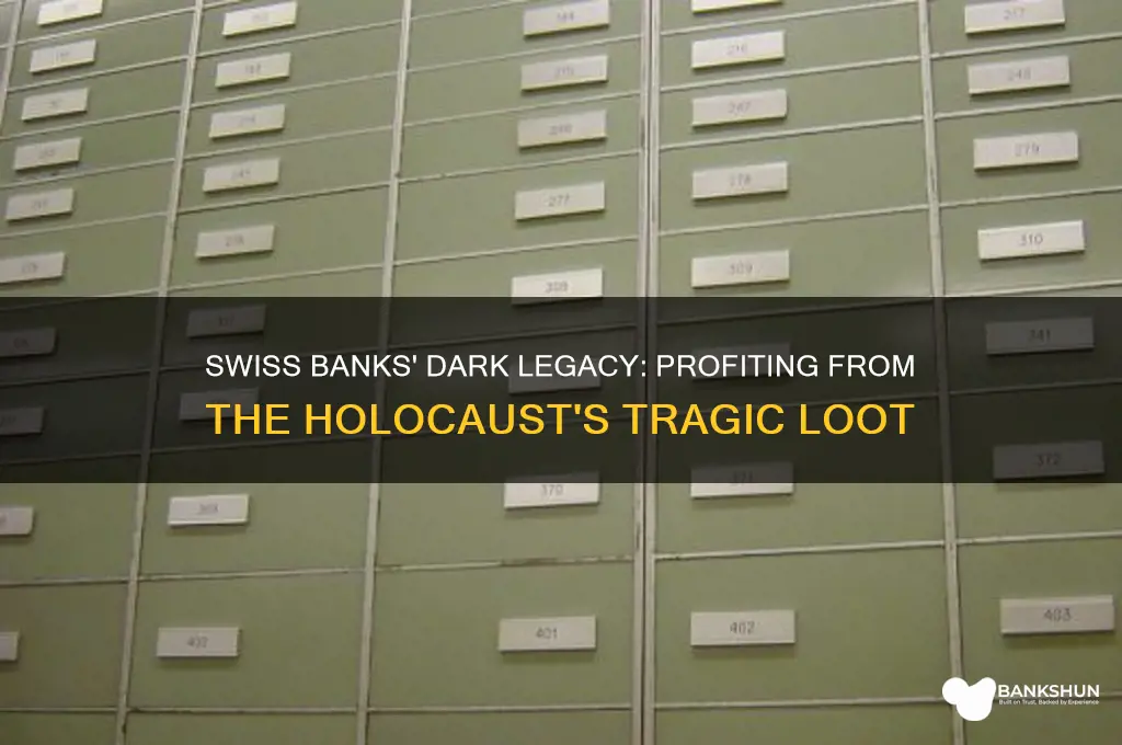 how swiss banks profited from the holocaust