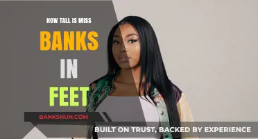 Miss Banks' Height Revealed: How Tall is She in Feet?