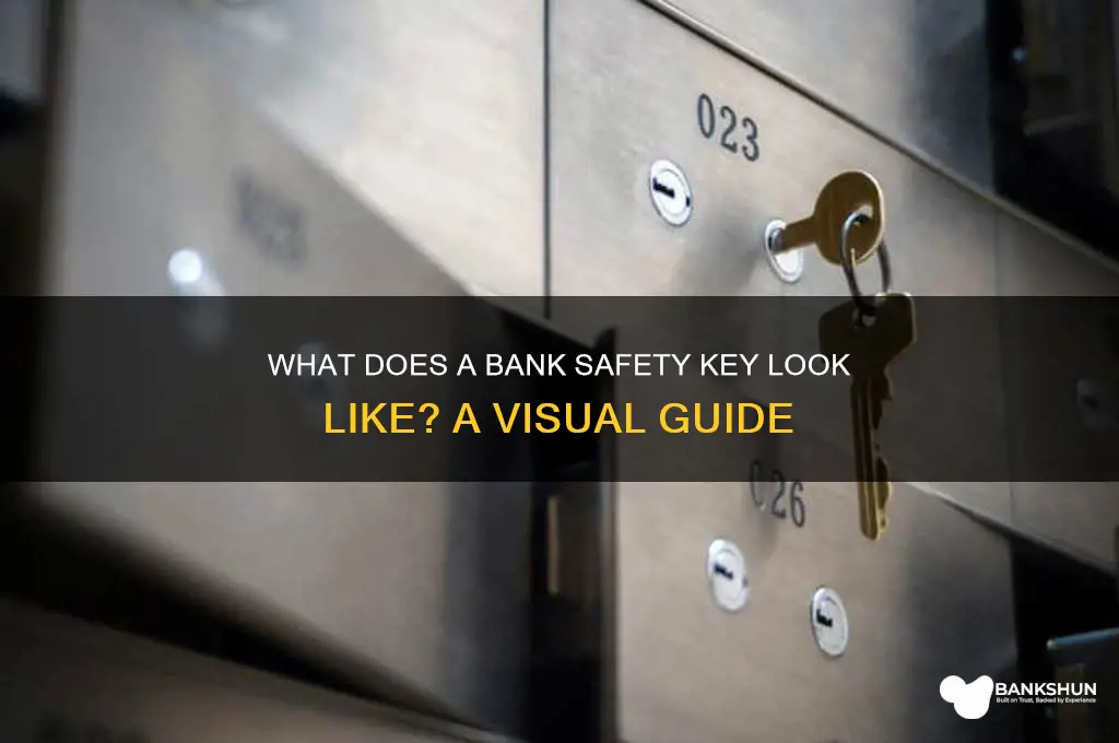 how the bank safety key look like