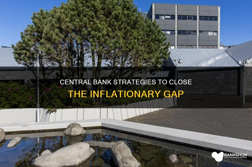 how the central bank fixed inflationary gap