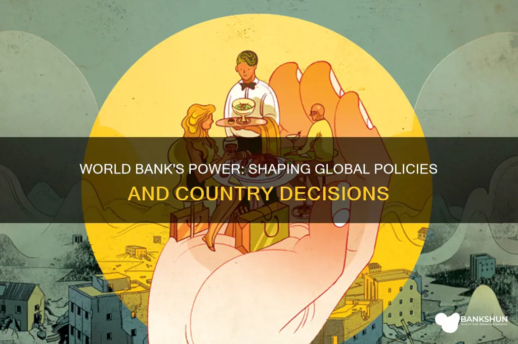 how the world bank influences country actions