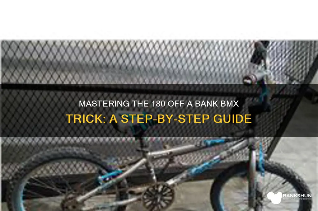 how to 180 off a bank bmx