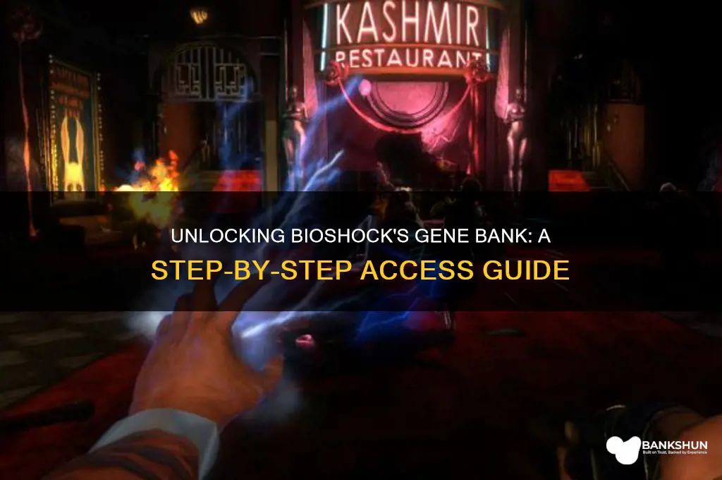 how to access gene bank in bioshock