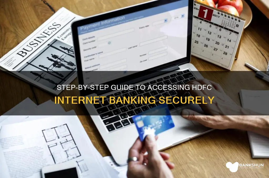 how to access internet banking in hdfc