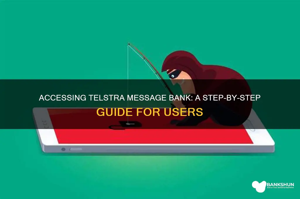 how to access my telstra message bank