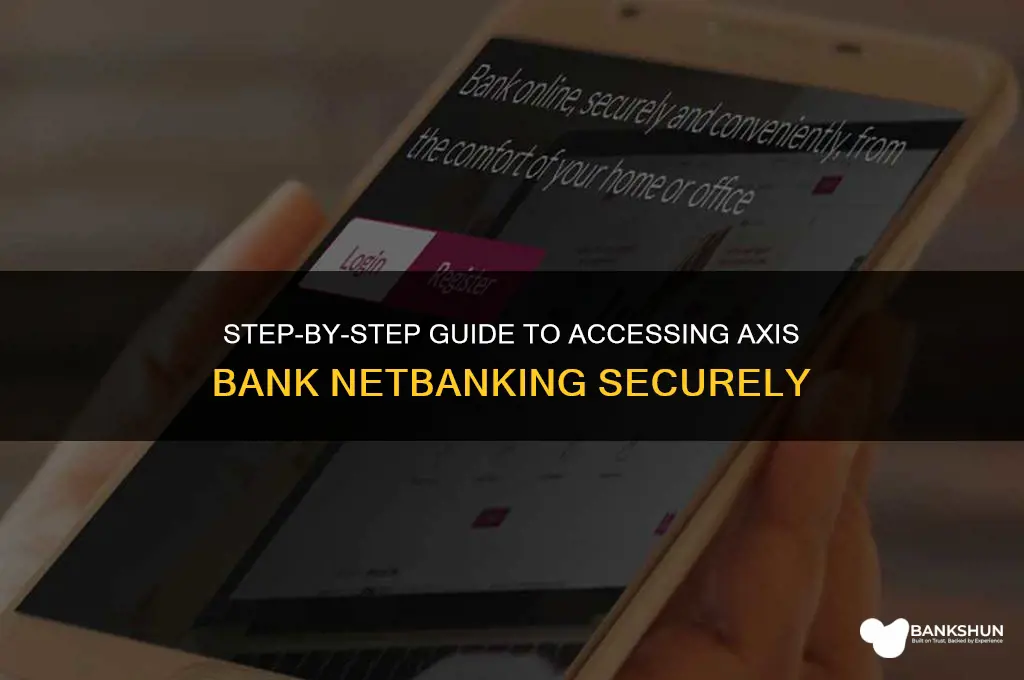 how to access netbanking in axis bank