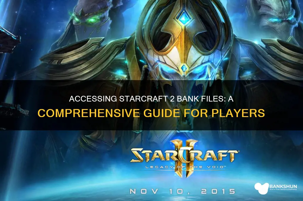 how to access starcraft 2 bank files