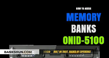 Accessing Memory Banks on ID-5100: A Step-by-Step Guide