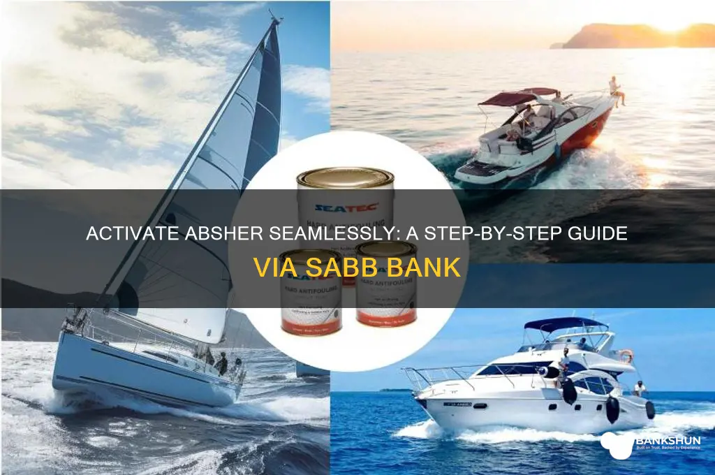 how to activate absher through sabb bank