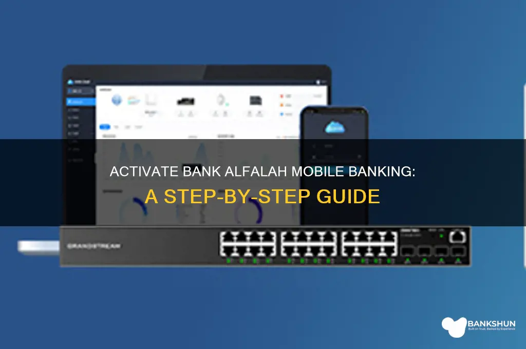 how to activate bank alfalah mobile banking