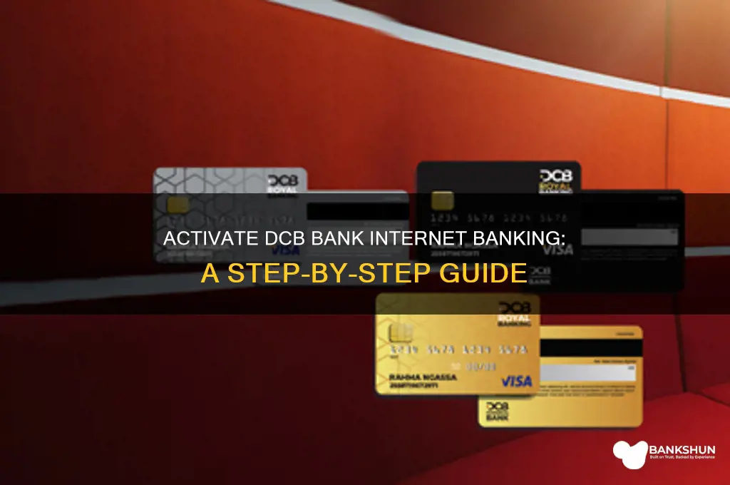 how to activate dcb bank internet banking