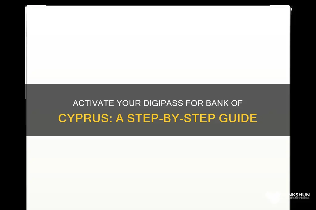 how to activate digipass bank of cyprus