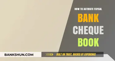 Step-by-Step Guide to Activating Your Faysal Bank Cheque Book