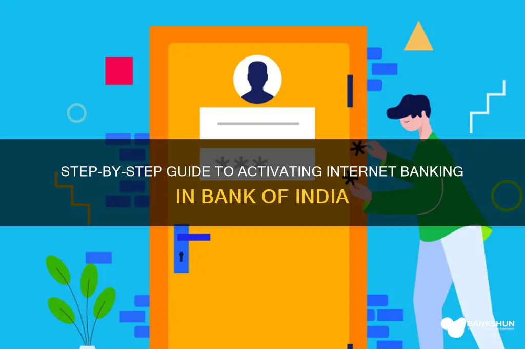 how to activate internet banking in boi