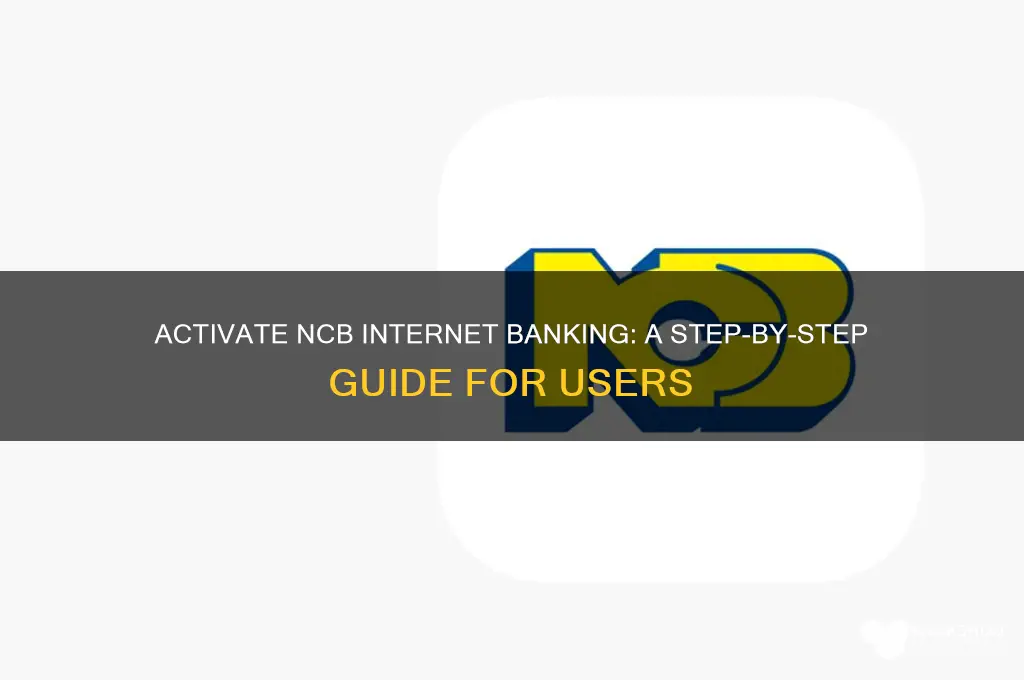 how to activate internet banking in ncb