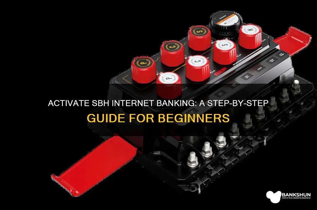 how to activate internet banking in sbh