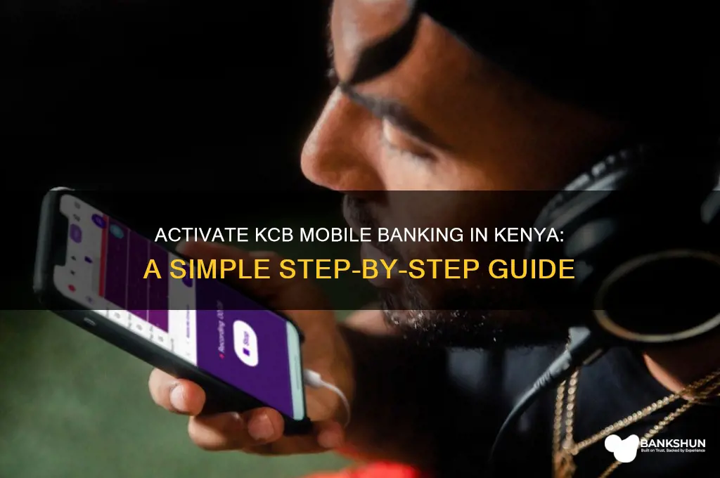 how to activate kcb mobile banking kenya
