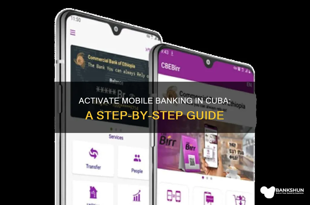 how to activate mobile banking in cub