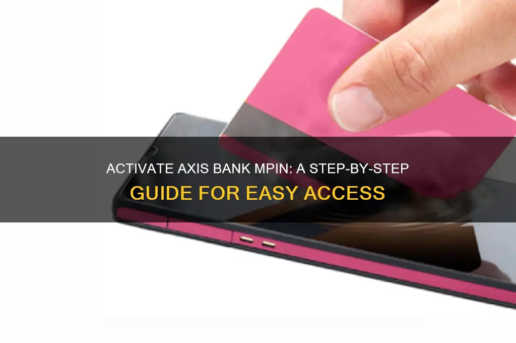 how to activate mpin in axis bank