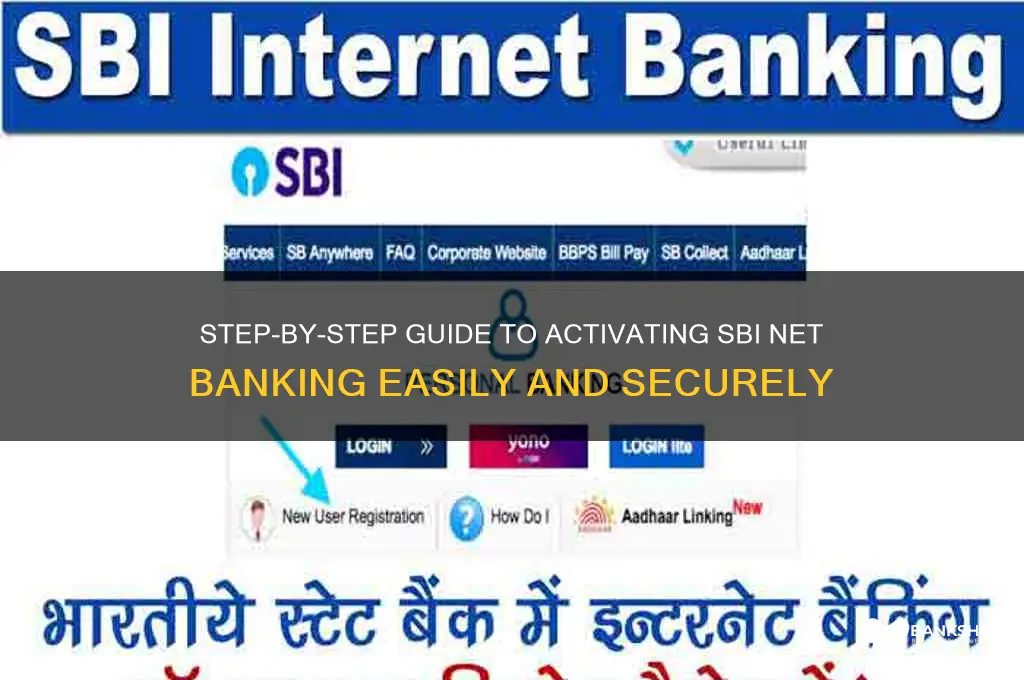 how to activate net banking in sbi