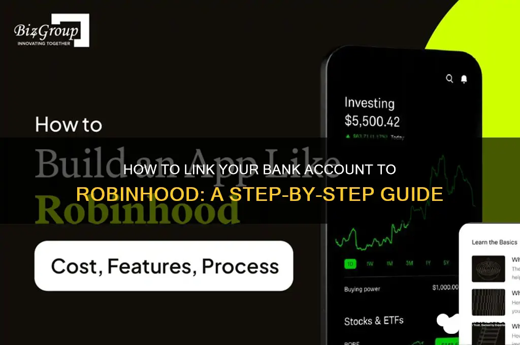 how to add a bank to robinhood