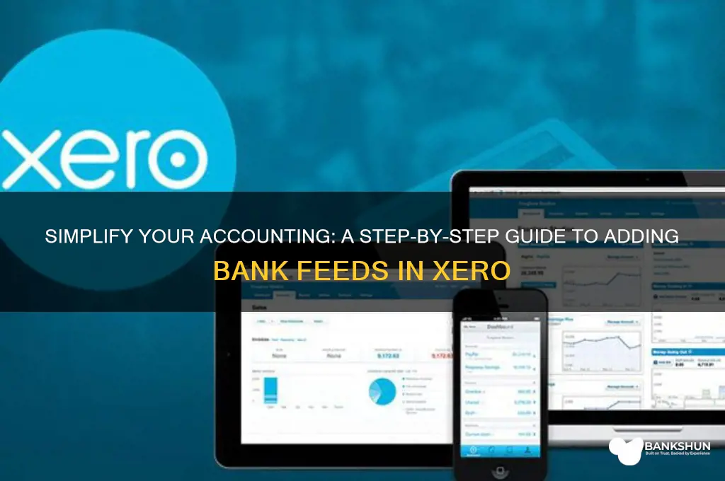 how to add bank feed to xero