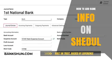 Quick Guide: Adding Bank Details to Your Shedul Account