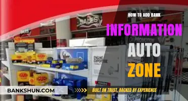 How to Easily Add Bank Information to Your AutoZone Account