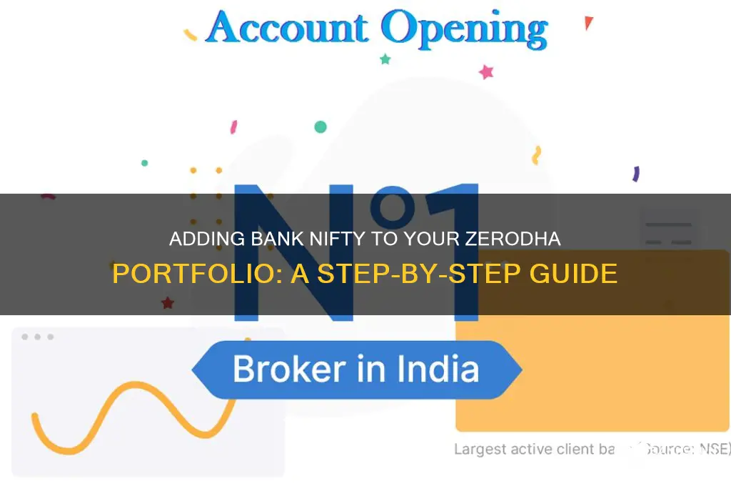 how to add bank nifty in zerodha
