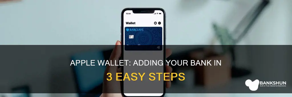 how to add bank to apple wallet