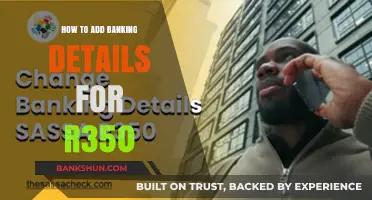 Step-by-Step Guide: Adding Banking Details for Your R350 Grant