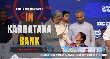 Step-by-Step Guide to Adding a Beneficiary in Karnataka Bank